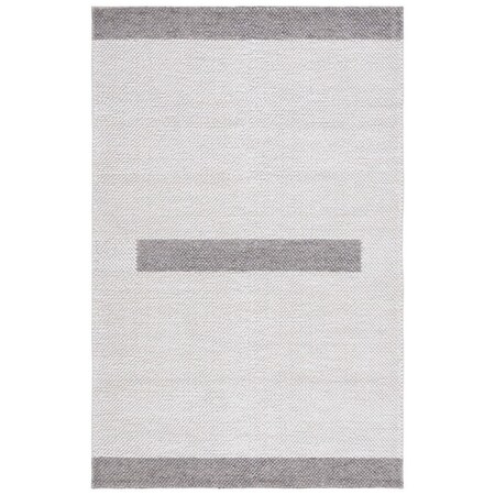 Safavieh 3 x 5 ft. Natural Flat Weave Rectangle Area Rug Ivory & Brown NAT324T-3